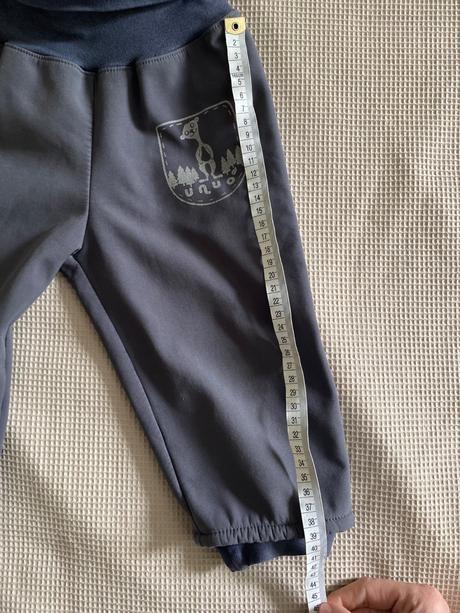 Softshelove nohavice unuo 80/86, unuo,80