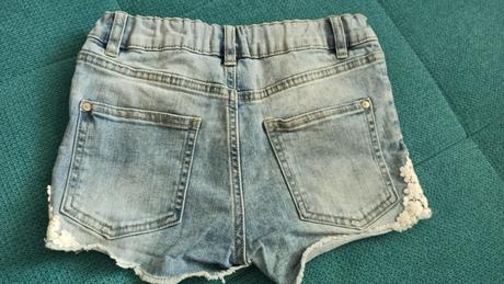 Krátke riflové nohavice, lindex,122