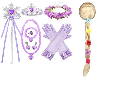 Set sada doplnky rapunzel locika na vlásu,