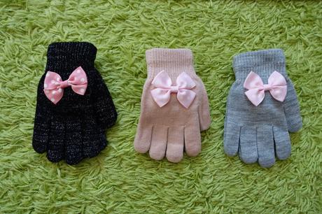 Rukavičky trblietavé 16 cm, 134