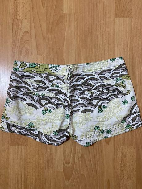 Bielo-zelené šortky, m