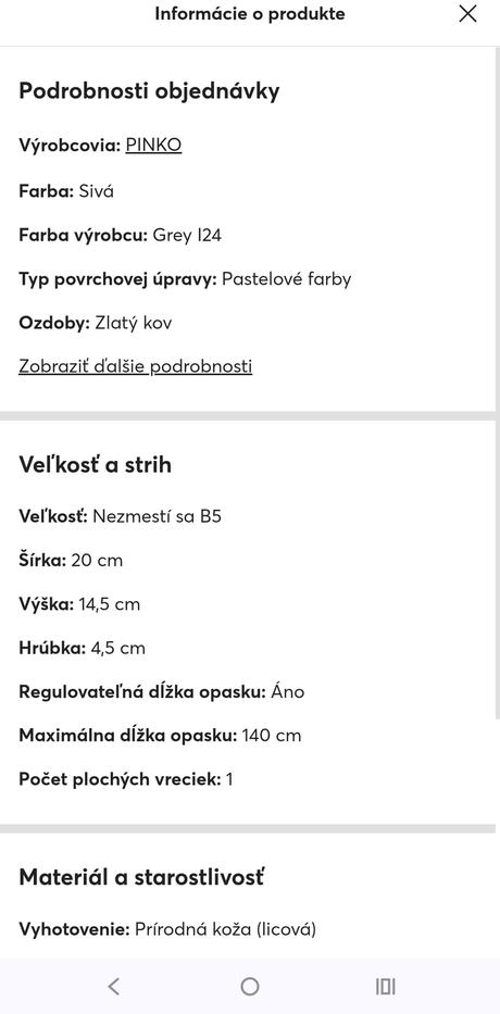 Pinko bag kožená luxusná crossbody, pinko