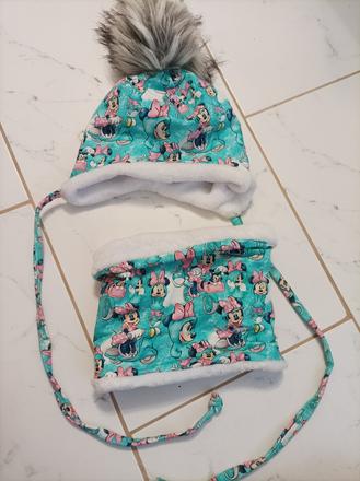 Kvalitna hrejivá čiapka a nákrčník 1-3 roky, 98