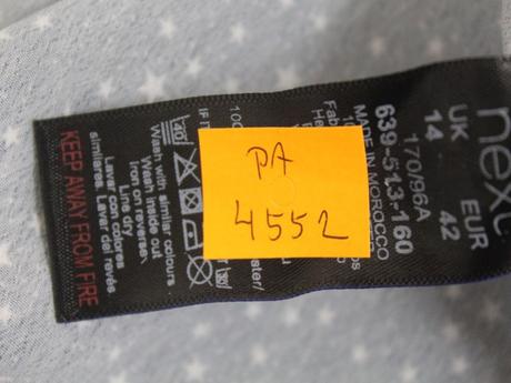 -ľahké hviezdičkové šaty next veľ. 42, next,42