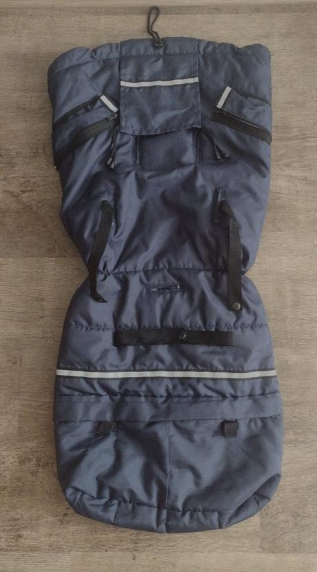 Fusak + rukávnik na kočík,