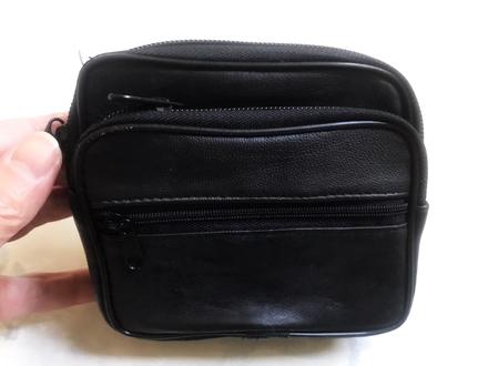 Kožená taštička na opasok, 