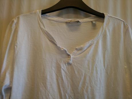 Dámsky biely elastický top, essentials, l, tchibo,l