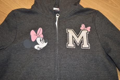 Zateplená mikina minnie, disney,128