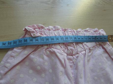 74cm ružové bavlnene nohavice, 74