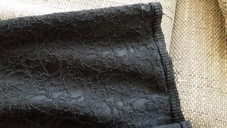 Čipkované šaty, xs