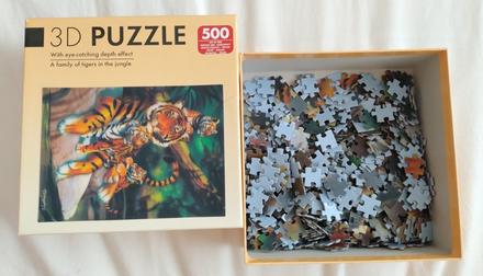 3d puzzle 500,