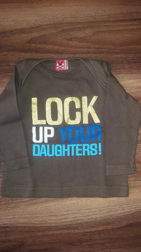 Tričko s veselym napisom, 68