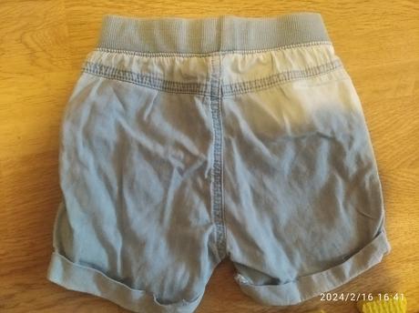 Ľahké detské šortky, pepco,74