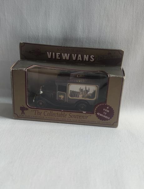 Model starého auta, view vans, 