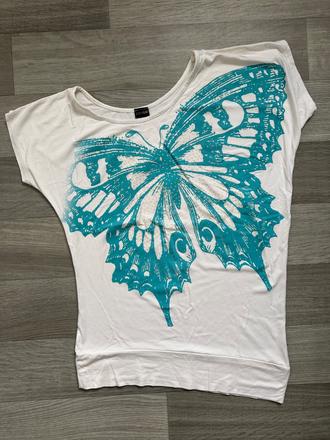 Asymetrické tricko, bonprix,36