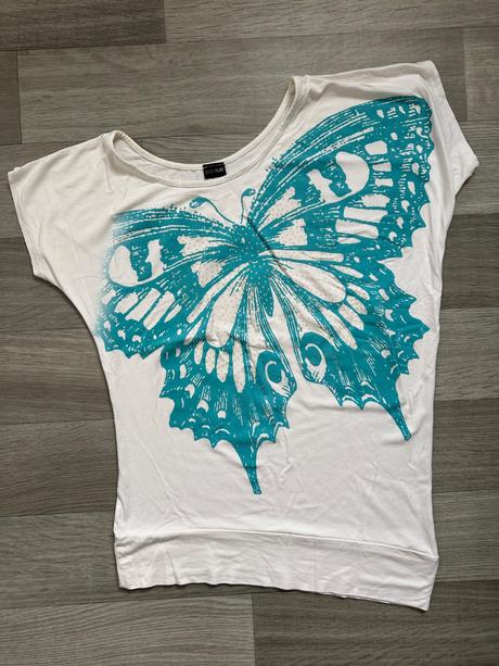 Asymetrické tricko, bonprix,36