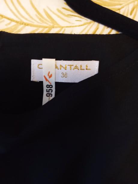Šaty - čierne koktejlové, chantall,36