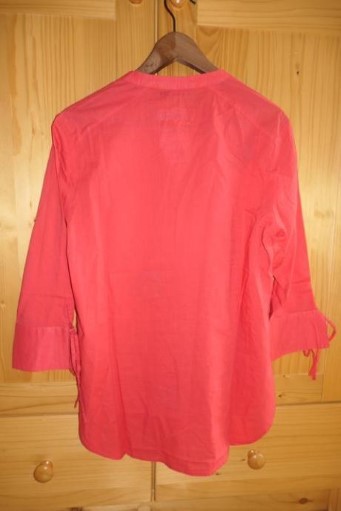 Desigual vysivana nova cervena bluzka/tunika, desigual,l / m