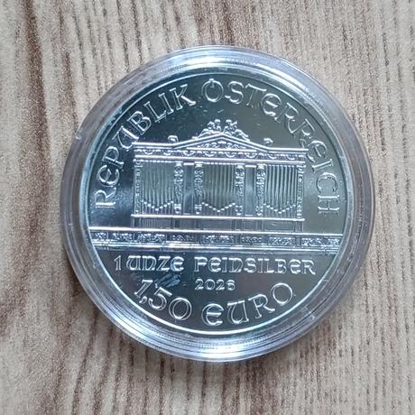 1 oz ag 999/1000 strieborná minca 1,50 euro 2026,