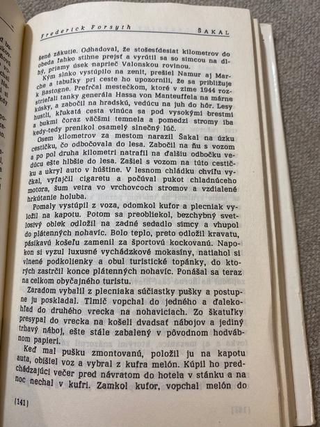 Krásna kniha šakal frederick forsyth, 