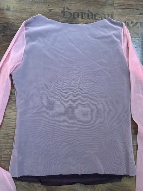 Zaujímavé sieťkované tričko cobey, xs