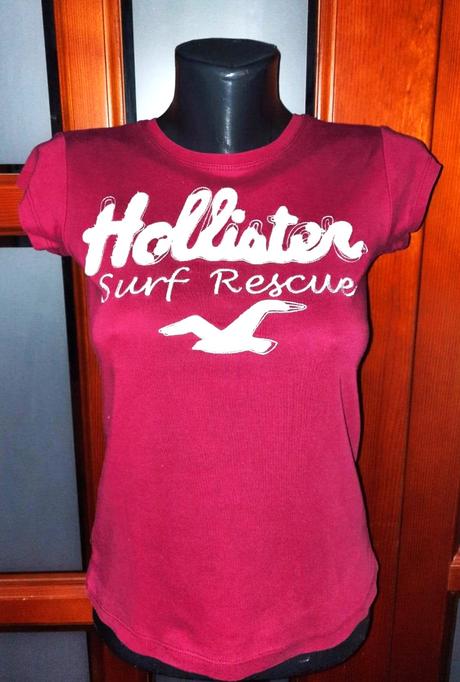 Predám dámske tričko hollister veľ.s, hollister,s