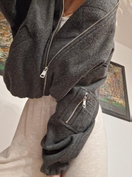 Zara bomber prechodna bunda vlna 34/36/38, zara,s