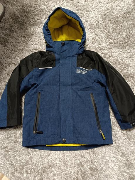 Detská vetrovka na zimu 2v1 c&a v.116, c&a,116