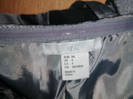 Šaty 34, h&m,xs