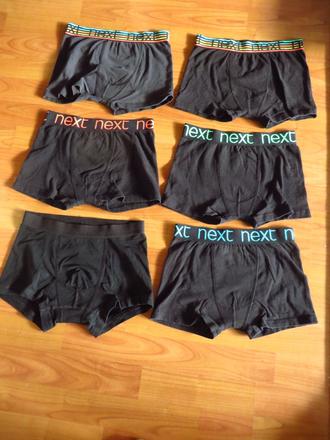Chlapčenské boxerky - next - veľ. 140 - 6 ks, next,140