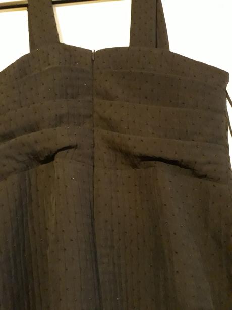 Cierne saty s bolerkom, xl