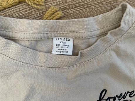 Skrátené tričko, lindex,146