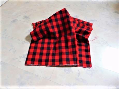 Zbytok látky - pepitový flanel, 