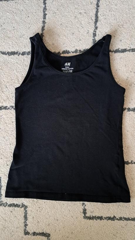 Cierne tielko, h&m,134