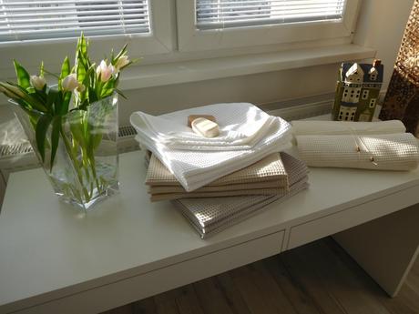 Vaflová bavlna - uteráky-140 x 70 cm, nové, 