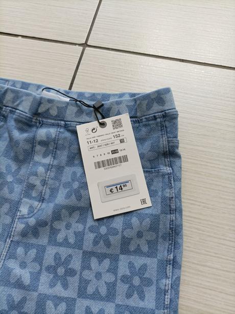 Komplet jeggíny+koženka 134-140, zara,134