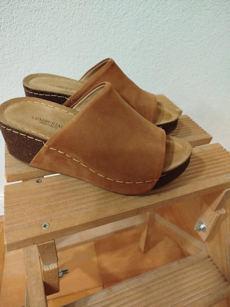 Kožené šľapky, 36