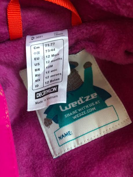 Kombinéza zn.wedze, wedze,74