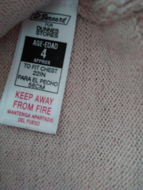 Ružové svetríkové bolerko, st. bernard,92