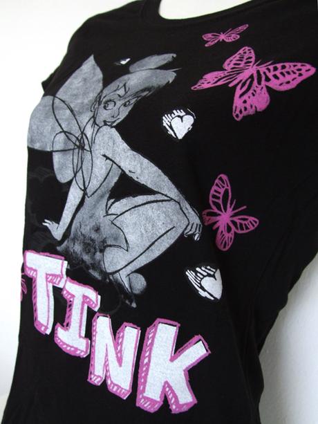 Tričko tinker bell, disney,s / xs