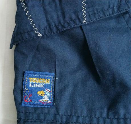 Prechodná modrá bundička toucan, jefferson, 80