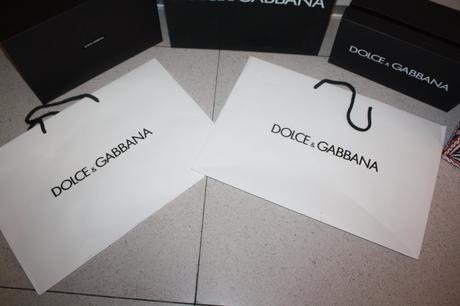 3x taška a 3 x krabica dolce & gabbana, dolce&gabbana