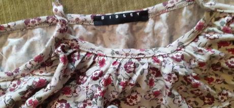 Kvetinkové šaty, sisley,140