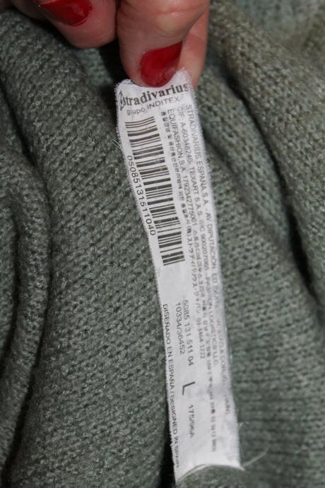 Oversize sveter stradivarius v. l, stradivarius,l