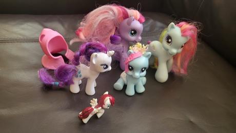 Koníky farebné my little pony,