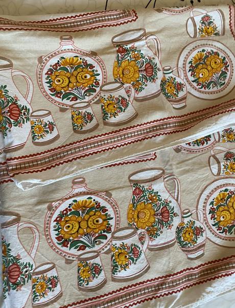 Ľanový obrus s potlačou 138x106cm, 