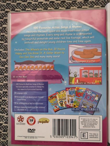 3 x dvd pre deti v anglictine (aj fimbles), 