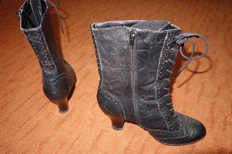 Dámske čierne čižmičky graceland, graceland,38