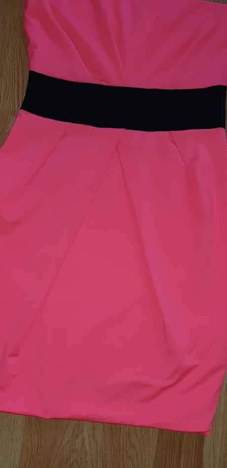 Neónovo ružové šaty, tally weijl,s