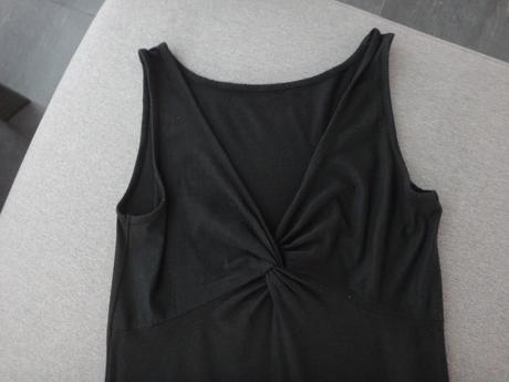 Jednoduché čierne šaty, xs